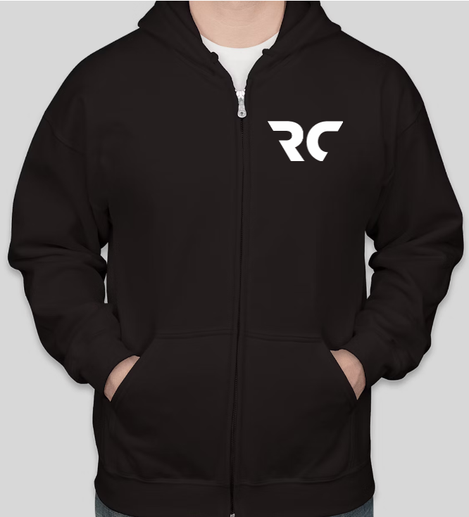 鹿児島レブナイズ　Rebs CIRCLE ZIP HOODIE RC Zip up hoodie — Rage City